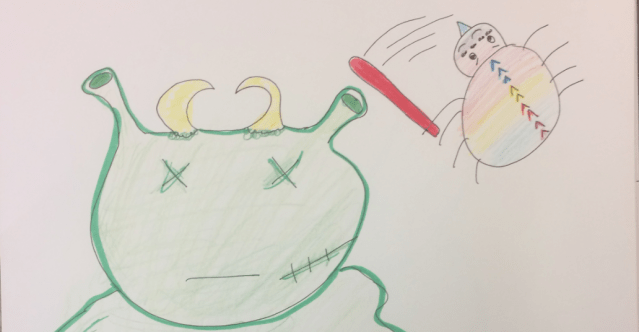 shlubi saves the day